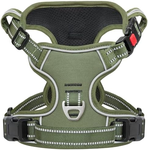 Timos Dog Harness for Large, Reflective No Pull Vest by Timos