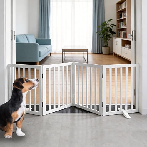 ZJSF Freestanding Indoor Dog Gate by ZJSF