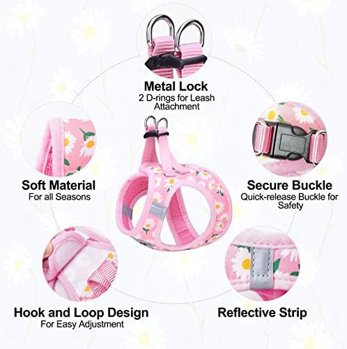 BEAUTYZOO Large Dog Harness and Leash Set, No Pull Puppy Pet Vest - Image 3