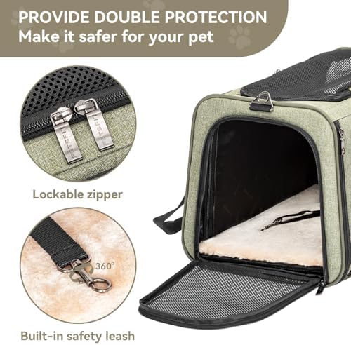 Petsfit Medium Expandable Cat Carrier - Image 6
