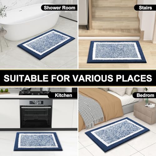 OLANLY Large Bathroom Rugs 44x32, Soft Absorbent Microfiber Bath Rugs - Image 7