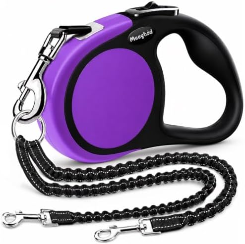 Double Retractable Dog Leash for Two Dogs Up to 115 lbs - Image 2