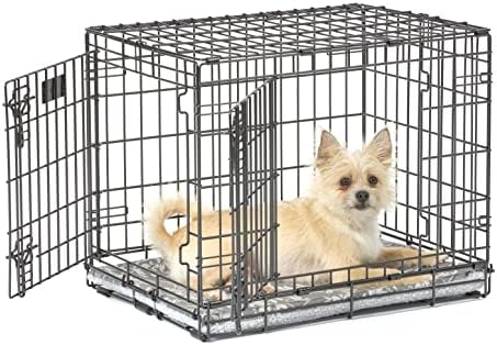 MidWest Homes for Pets Quiet Time Reversible Crate Pan Cover 24' Gray - Image 4