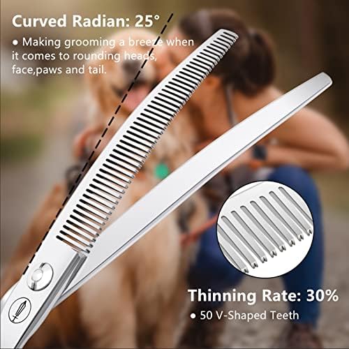 HASHIMOTO Curved Thinning Shears - Image 3
