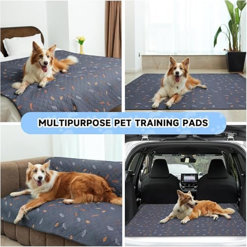 Sunheir Washable Pee Pads for Dogs Large 24" x 72" 2-Pack Reusable Puppy Pads - Image 5