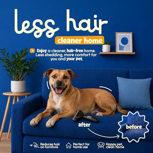 Be Best Pets Deshedding Brush for Dogs & Cats - Image 6