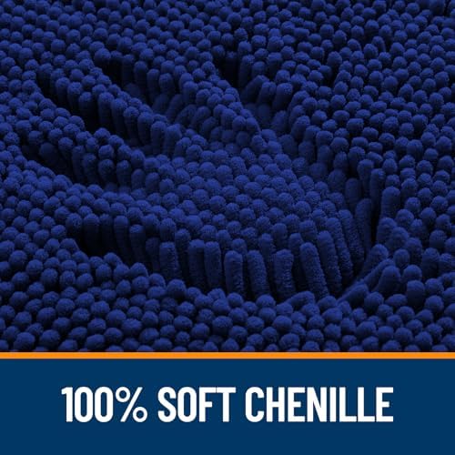OLANLY Bathroom Rugs 30x20, Extra Soft Absorbent Chenille Bath Rugs - Image 3