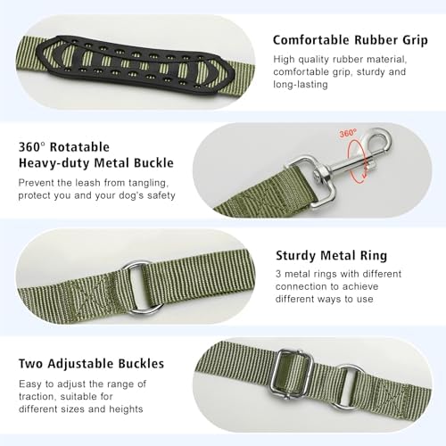 8.5ft Hands Free Dog Leash Adjustable - Image 5