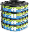 LitterLocker Square Refill Bags 4-Pack, Cat Litter Refills, 48 ft by LitterLocker