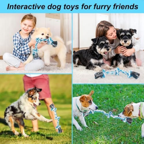 SZEE Dog Rope Toy, Rope Toys for Dogs, Suitable for Small Breeds Puppies - Image 5