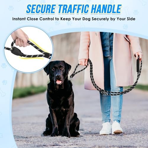 Lukovee Hands Free Dog Leash, 10FT Adjustable Waist-Lead & Shoulder Lead - Image 3