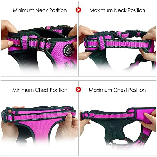 NESTROAD No Pull Dog Harness, Adjustable Oxford Dog Vest Harness - Image 5