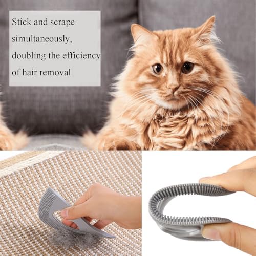 2PCS Mini Pet Hair Remover | Edge and Corner Cleaner, Pet Hair Brush Sheet - Image 5