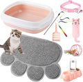 Tioncy 7 Pcs Kitten Litter Box Starter Kit by Tioncy