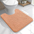 OLANLY Toilet Rugs U-Shaped 20x20, Soft Absorbent Chenille Contour Rugs by OLANLY