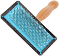 PET Hair Remover Brush with Stainless Steel Needles, Wooden Handle by COOPHYA