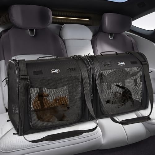 Wakytu 2-in-1 Pet Carrier for Cats & Dog, Travel Carrier for Camping - Image 4