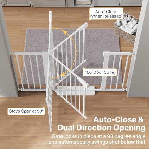 Cumbor 2-Pack 29.7-51.5 in Extra Wide Baby Gate - Image 5