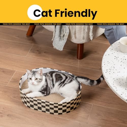 Conlun Oval Cat Scratcher Box - Image 6
