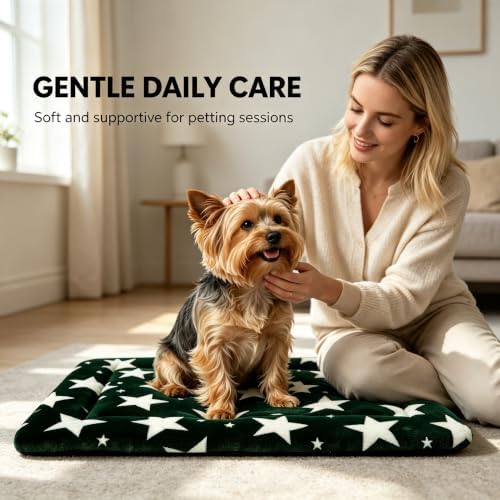 Dog Bed Mat - Soft Crate Pad for Kennel, Durable Pet Bed for Small Dogs & Cats - Image 3