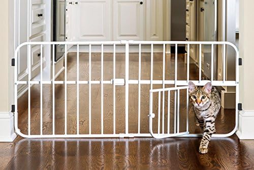 Carlson 24-38" Lil Tuffy Expandable Metal Dog Gate - Image 2