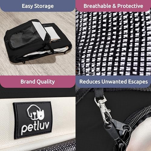 Cat & Dog Carrier, Fits Most Cats or Small Dog Comfortably - Image 5