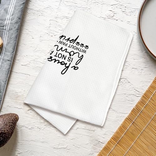 Funny Dog Cat Pet Lover Kitchen Dish Hand Towels 16x24 Inch - Image 6