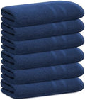 Looperry 6 Pack Small Bath Towel Set by Looperry