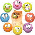Squeaky Dog Toys Soft Latex Rubber Squeaky Dog Balls by HDSX
