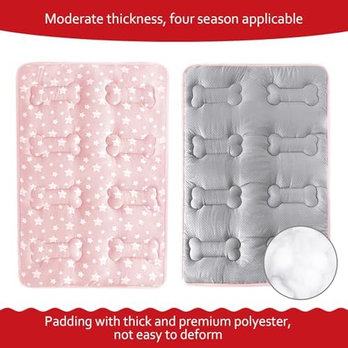 Dog Crate Mat, Soft Dog Bed Pad Mat - Image 3