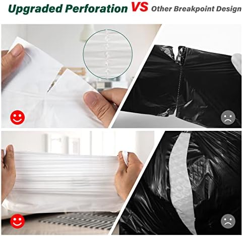 Inwaysin 4-6 Gallon Small Trash Bags Biodegradable 180 Counts, Ultra Thick & - Image 4
