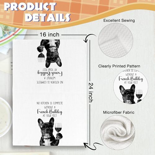 Dog Kitchen Towels Decor Set of 2 - Image 6