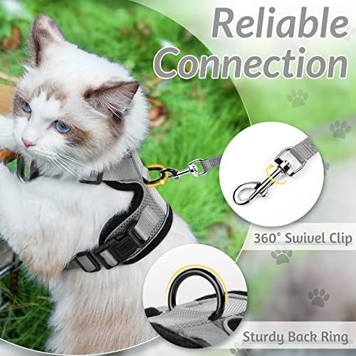 rabbitgoo Cat Harness and Leash Set, Escape Proof Vest - Image 6