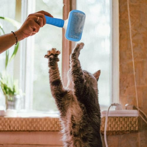 Pet Cleaning Deshedding Brush, Pet Hair Removal Brush - Image 3
