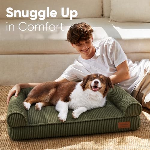 FUKUMARU Cute Dog Bed, Thickened Orthopedic Dog Sofa, Waterproof&Washable - Image 4