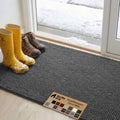 GORILLA GRIP SoakSTOPPER Dog Door Mat, Machine Wash and Dry, 48x30 Charcoal by GorillaGrip