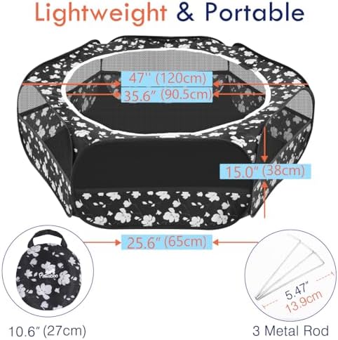 Pawaboo Small Animal Playpen - Image 6