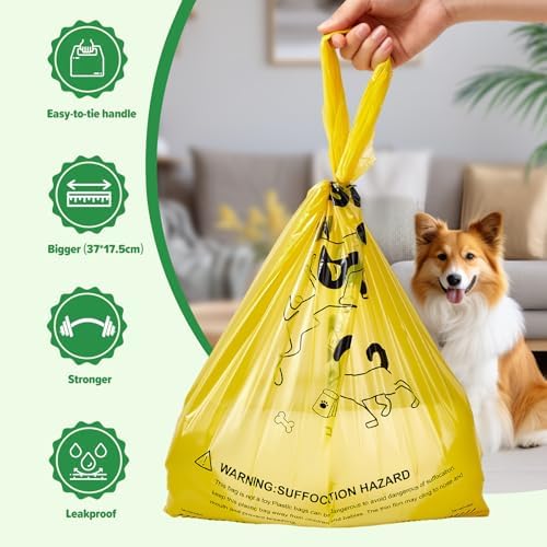 Poop Bags for Dogs, Pet Waste Bag for Waste Refuse Cleanup, Outdoor Puppy - Image 4
