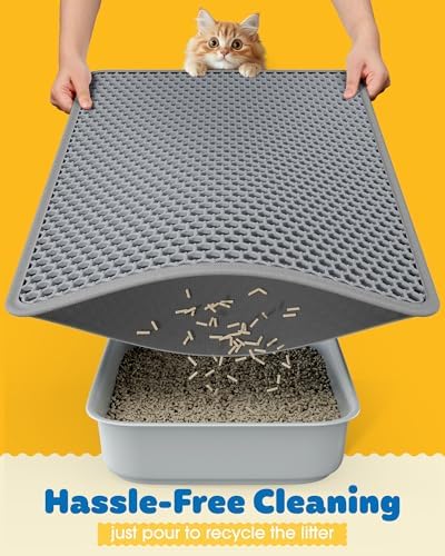 Powools Cat Litter Mat, 30 x 24 in, Waterproof - Image 4