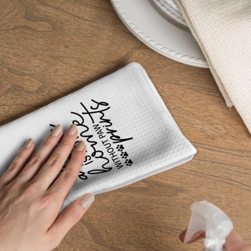 Funny Dog Cat Pet Lover Kitchen Dish Hand Towels 16x24 Inch - Image 5