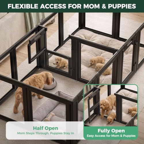 FXW AuraSpace Acrylic Dog Playpen - Image 2