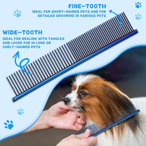 Professional Dog Grooming Scissors Set, 7 Inch/8 Inch Pet Grooming Scissors - Image 6