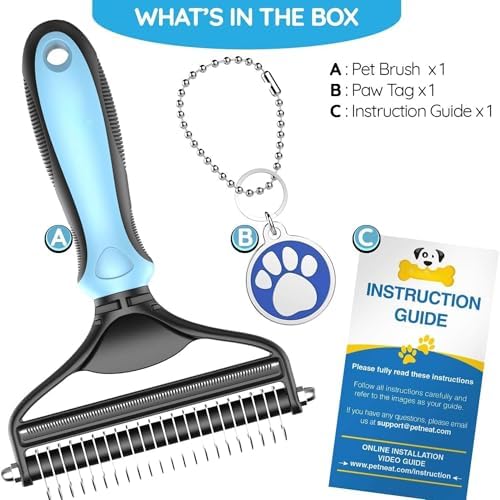 Pet Grooming Tool, 2 Sided Cat and Dog Brush - Image 3