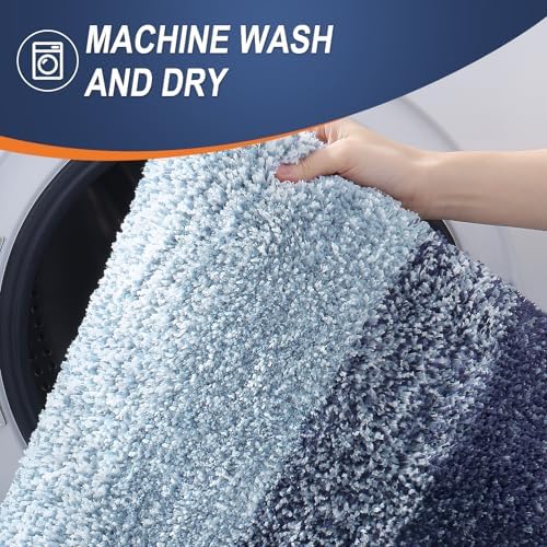 OLANLY Bathroom Runner Rug 40x24, Extra Soft Absorbent Microfiber Bath Rugs - Image 6