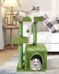Cute Cat Tree Kitten Cat Tower Condo Cat Furniture Sisal Scratching Posts by FISHNAPthemeaningisthatcatliketoeatfishandhaveanaphopeyourbabylikeit