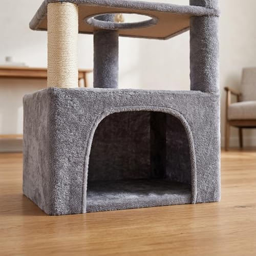 AIWIKIDE 31.5 Inch Cat Tree for Indoor Cats, Sisal Scratching Posts and Private - Image 4