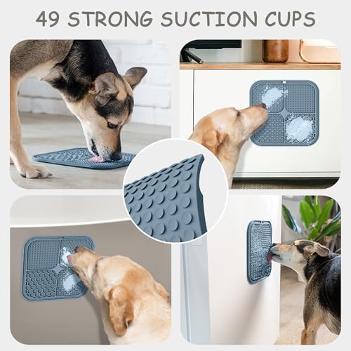 ChefAide 2 Pack Lick Mat for Dogs, Cats & Puppies - Image 4
