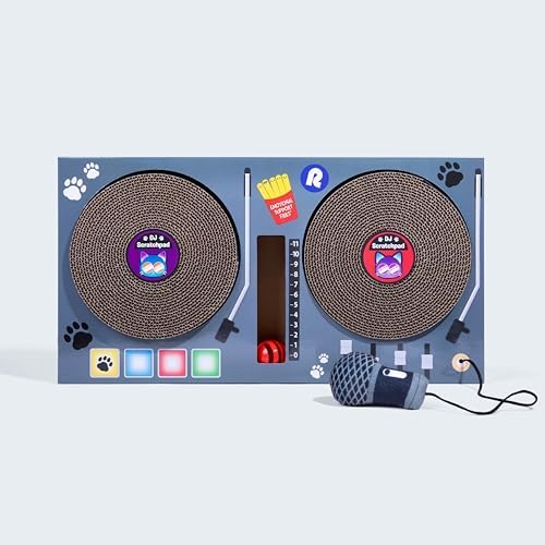 DJ Scratchpad Enrichment Cat and Kitten Toys - Image 6