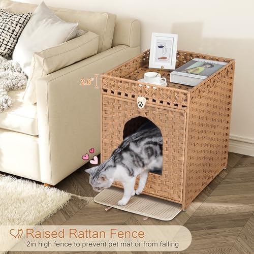 Snughome Cat Litter Box Enclosure Furniture Hidden - Image 2