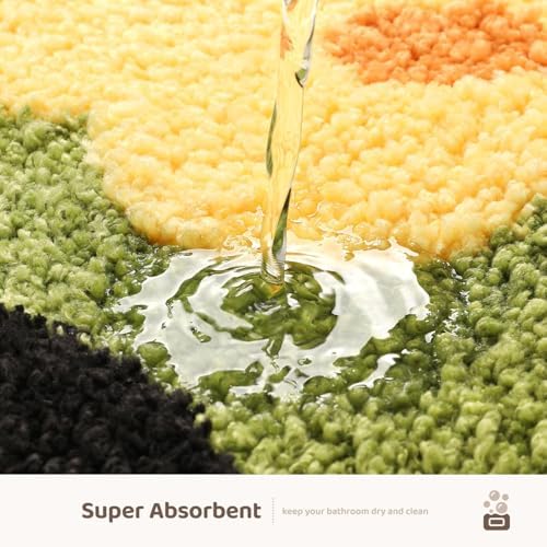 Molesun Panda Bath Mat 20x31, Soft Absorbent Microfiber Bath Rugs - Image 4